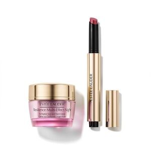 Estee Lauder Resilience Night Duo Cream + GlossStick Set Full Size